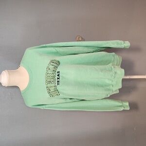 Pacific CO South Padre Island Texas Y2K distressed Chunky Oversized Sweatshirt